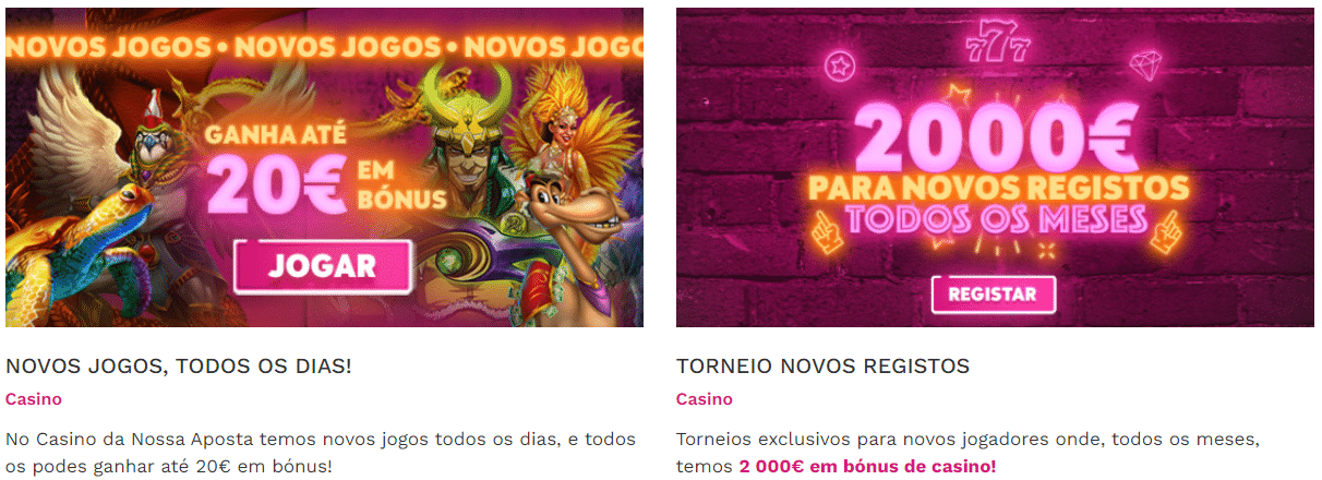 Aproveitar os bónus de boas-vindas