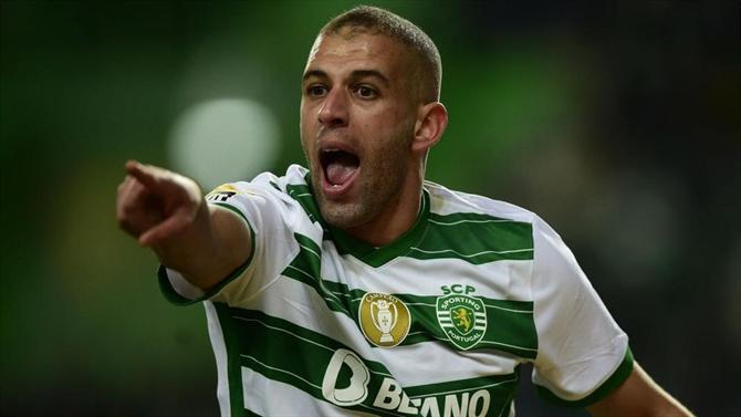Slimani de início no clássico? Amorim comenta