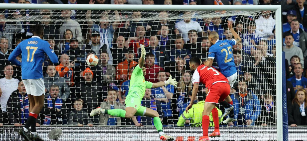 Rangers ultrapassam SC Braga numa infelicidade