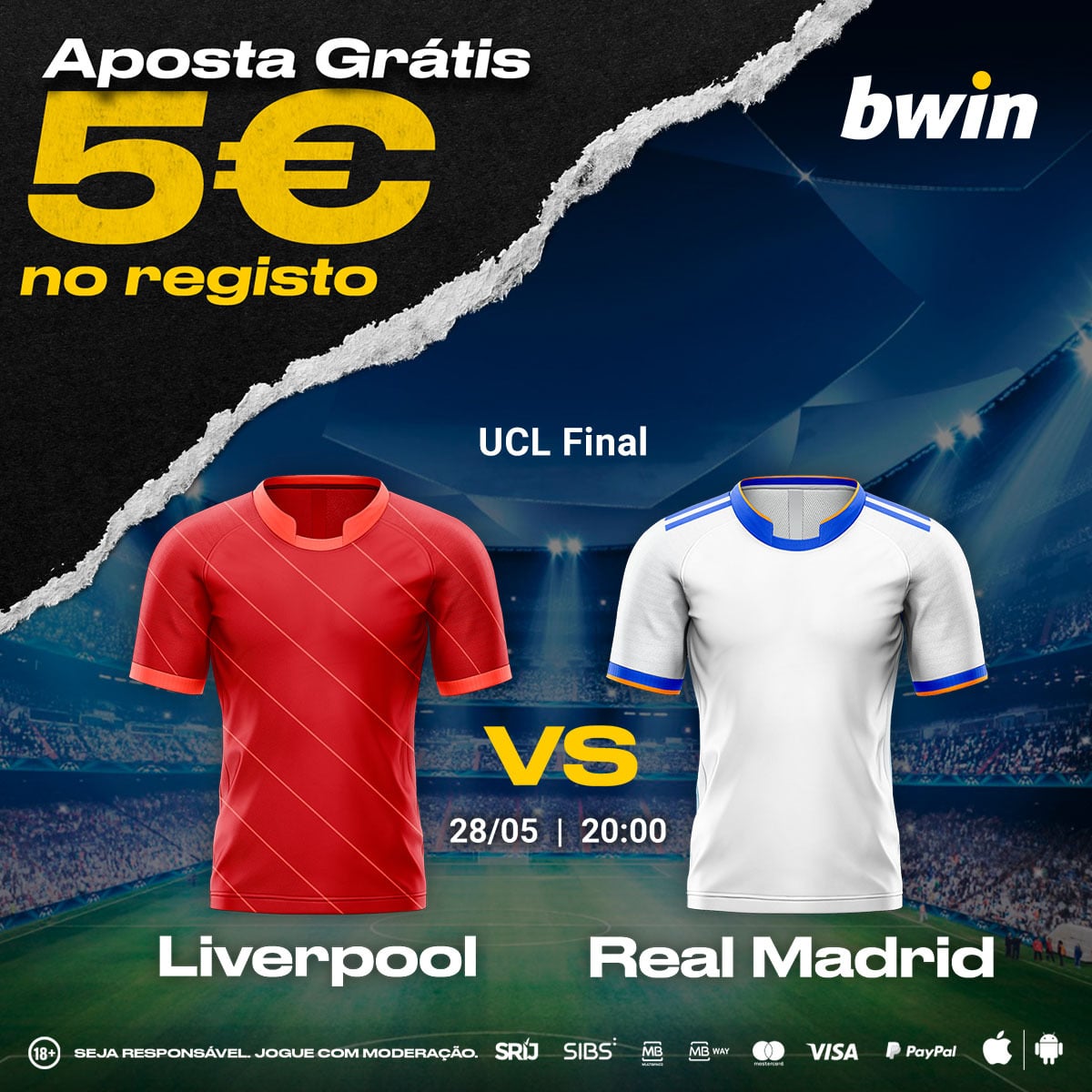 Champions League free bet Bwin