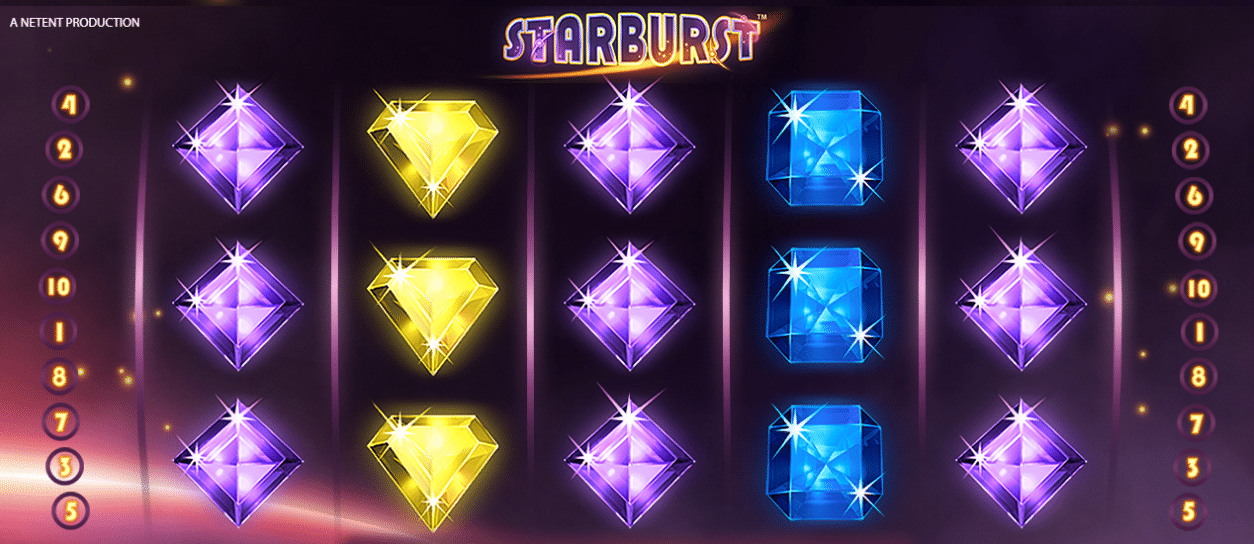Starburst slot