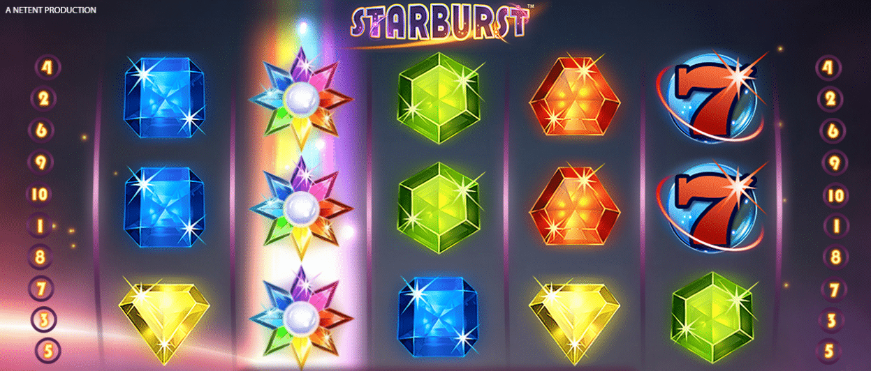 Starburst slot