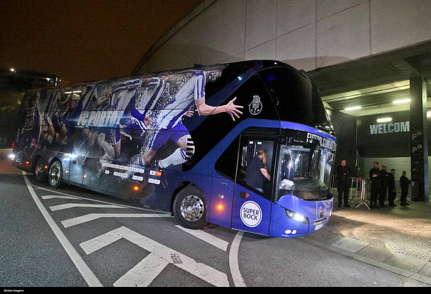 Jogador do FC Porto de saída após conquista da Taça de Portugal