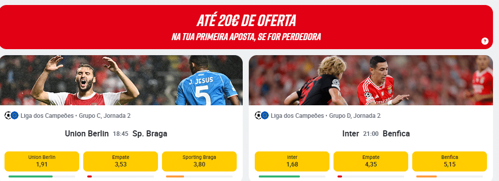 Betclic bonus de boas-vindas